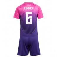 Maglie da calcio Germania Joshua Kimmich #6 Seconda Maglia Bambino Europei 2024 Manica Corta (+ Pantaloni corti)
